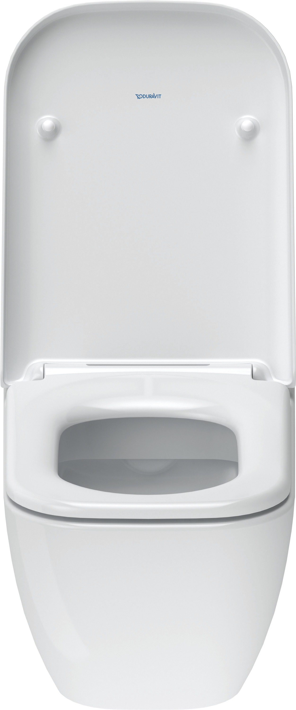 Wand-WC Happy D.2 620 mm Tiefspüler, rimless, Durafix, weiß