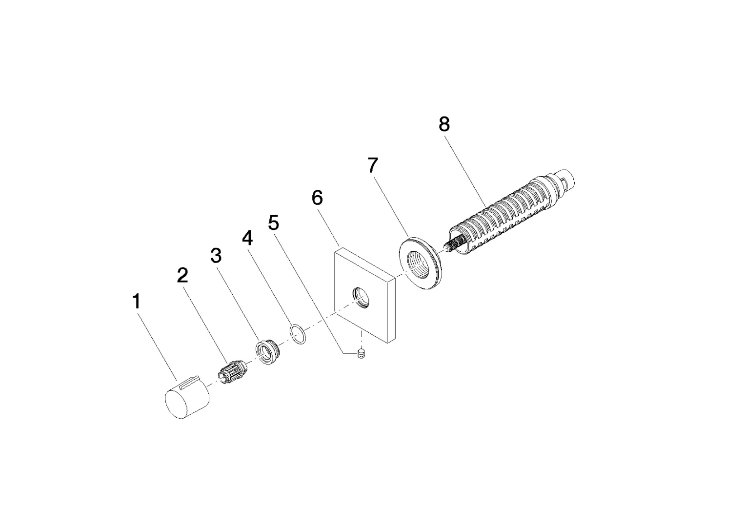 Unterputzventil linksschließend IMO Chrom 36607980 Unterputzventil linksschließend IMO Chrom 36607980