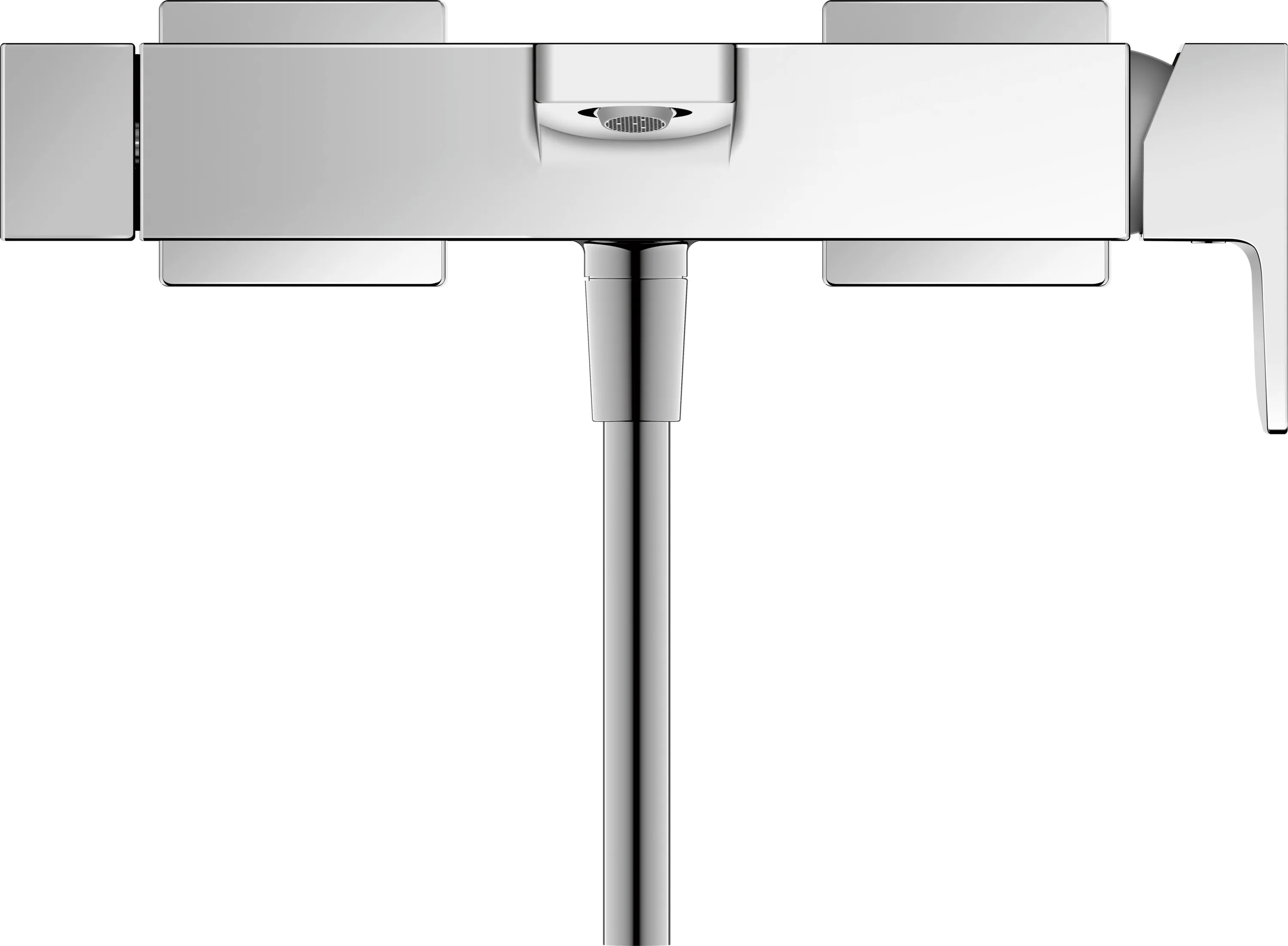 Zweihand-Wannenarmatur „Manhattan“ Ausladung 196 mm in Chrom Zweihand-Wannenarmatur „Manhattan“ Ausladung 196 mm in Chrom
