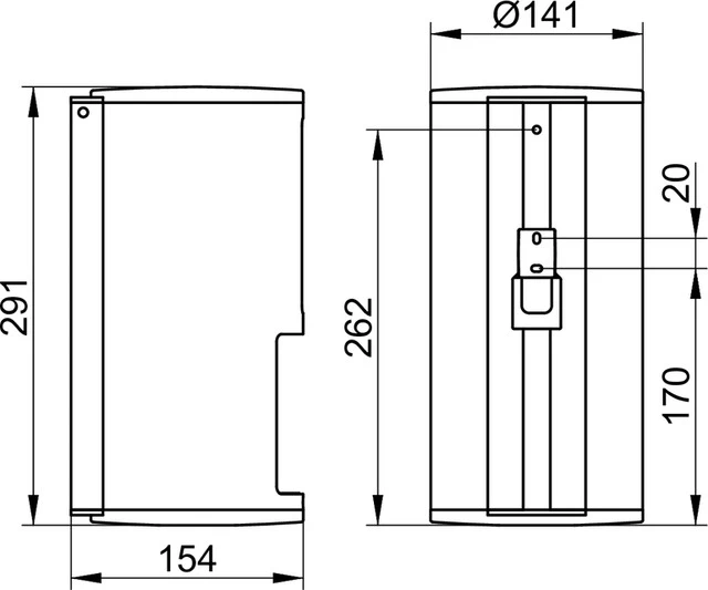 Plan 14969010000 Toilettenpapierhalter 2-fach (Rollenbreite 100 mm) verchromt