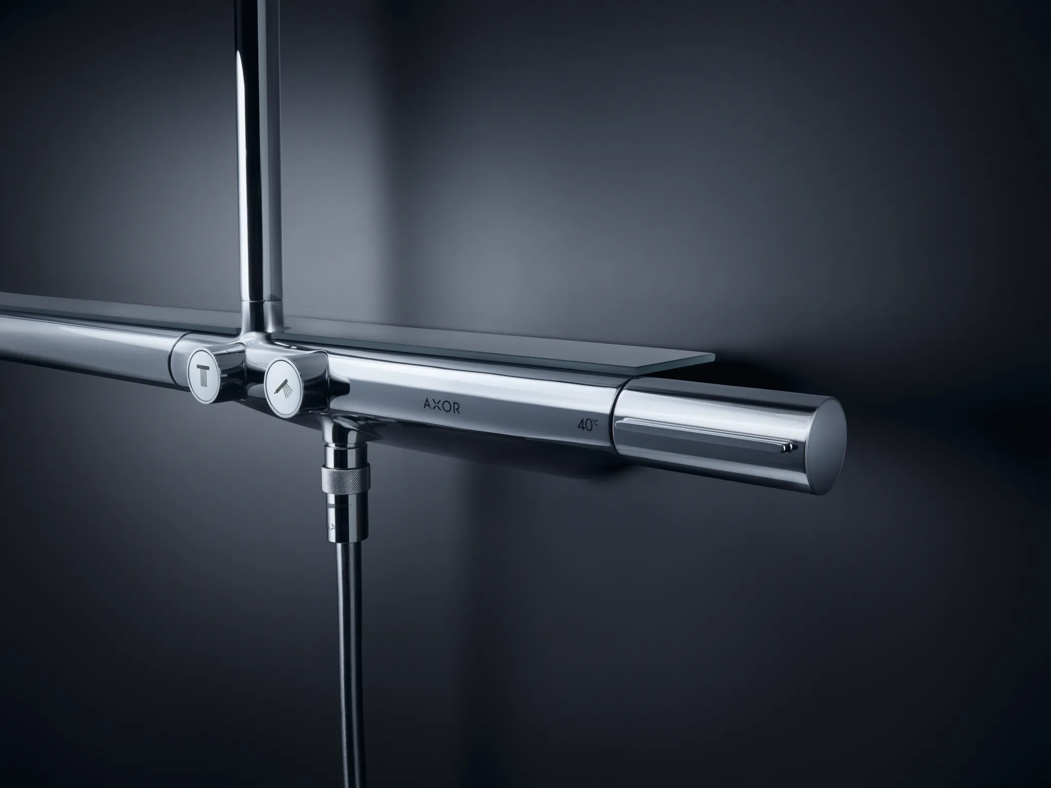 Showerpipe 800 Axor chrom