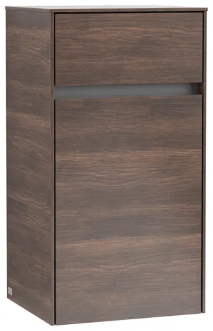 Villeroy & Boch Seitenschrank „Collaro“ 1 Tür, 1 Auszug / Schublade 40,4 × 74,8 × 34,9 cm 1 Tür, Anschlag (Scharnier) links, 1 Auszug / Schublade