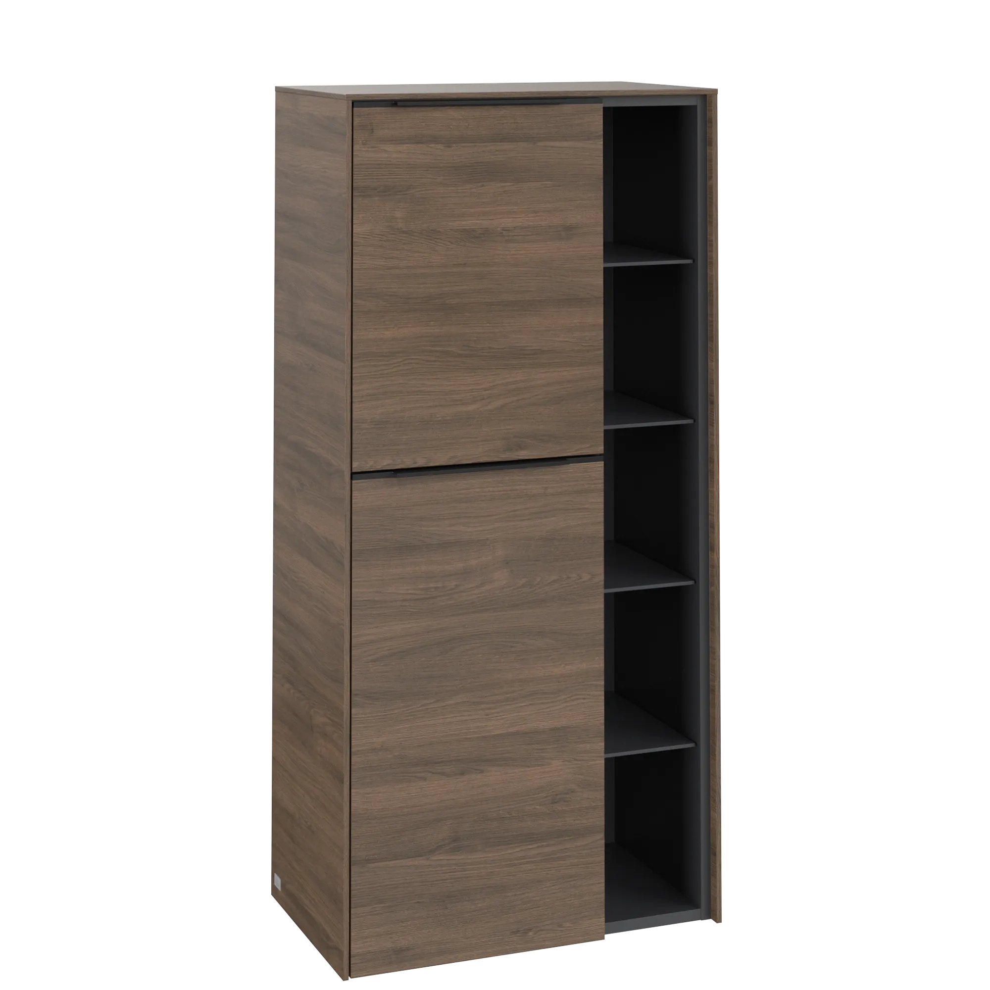 Villeroy & Boch Subway 3.0 Mittelschrank, Arizona Oak, 1200x574x346 mm, 2 Türen, SoftClosing, Wandmontage