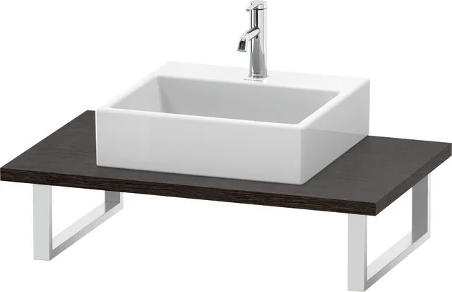 Duravit Konsole „L-Cube“ in Eiche Dunkel gebürstet