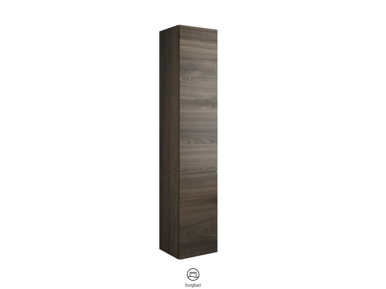 Hochschrank, 2 Türen;4 Glaseinlegeböden;1 fester Boden, Tiefe: 320 mm, Breite: 350 mm, Höhe: 1760 mm