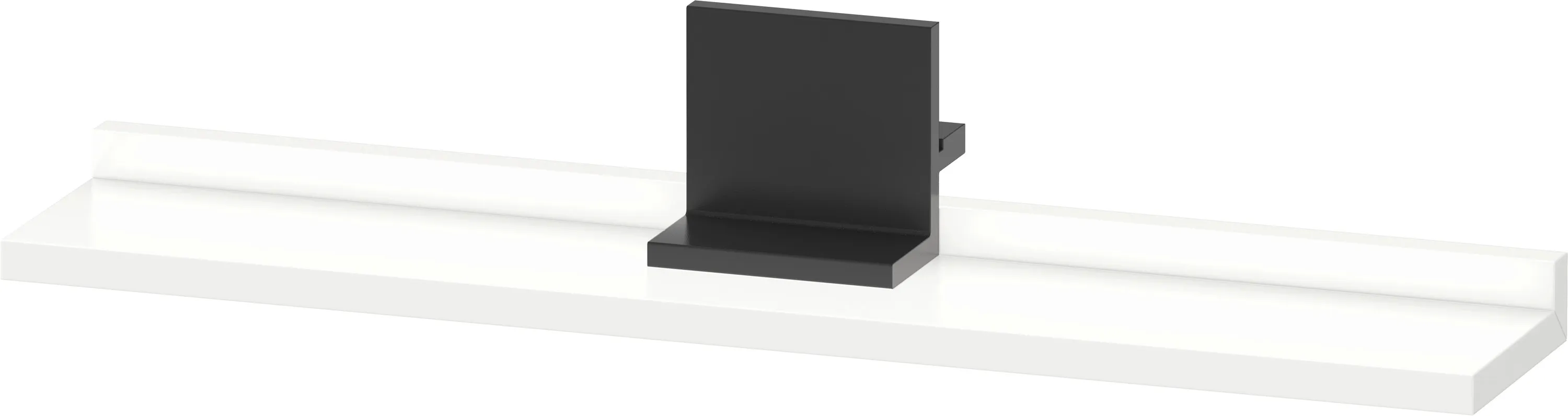 Duravit Ablage „Sivida“ in Befestigung sichtbar 60 × 3,5 × 11,5 cm Ablage: Weiß Matt / Farbe: Diamantschwarz / Größe: 60 × 11,5 × 3,5 cm Duravit Ablage „Sivida“ in Befestigung sichtbar 60 × 3,5 × 11,5 cm Ablage: Weiß Matt / Farbe: Diamantschwarz / Größe: 60 × 11,5 × 3,5 cm