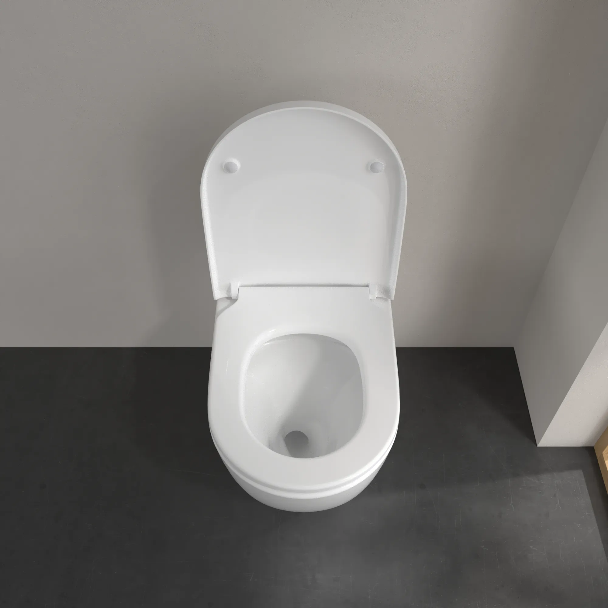Villeroy & Boch Subway 3.0 Tiefspül-WC spülrandlos, Oval, bodenstehend, Weiß Alpin CeramicPlus