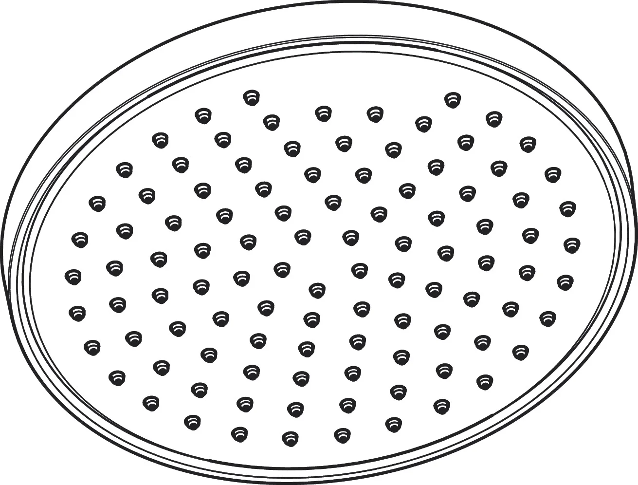 Hansgrohe AXOR ShowerSolutions Kopfbrause 220 1jet EcoSmart Chrom, 220 mm Brausekopfgröße, verstellbarer Winkel, abnehmbar zur Reinigung