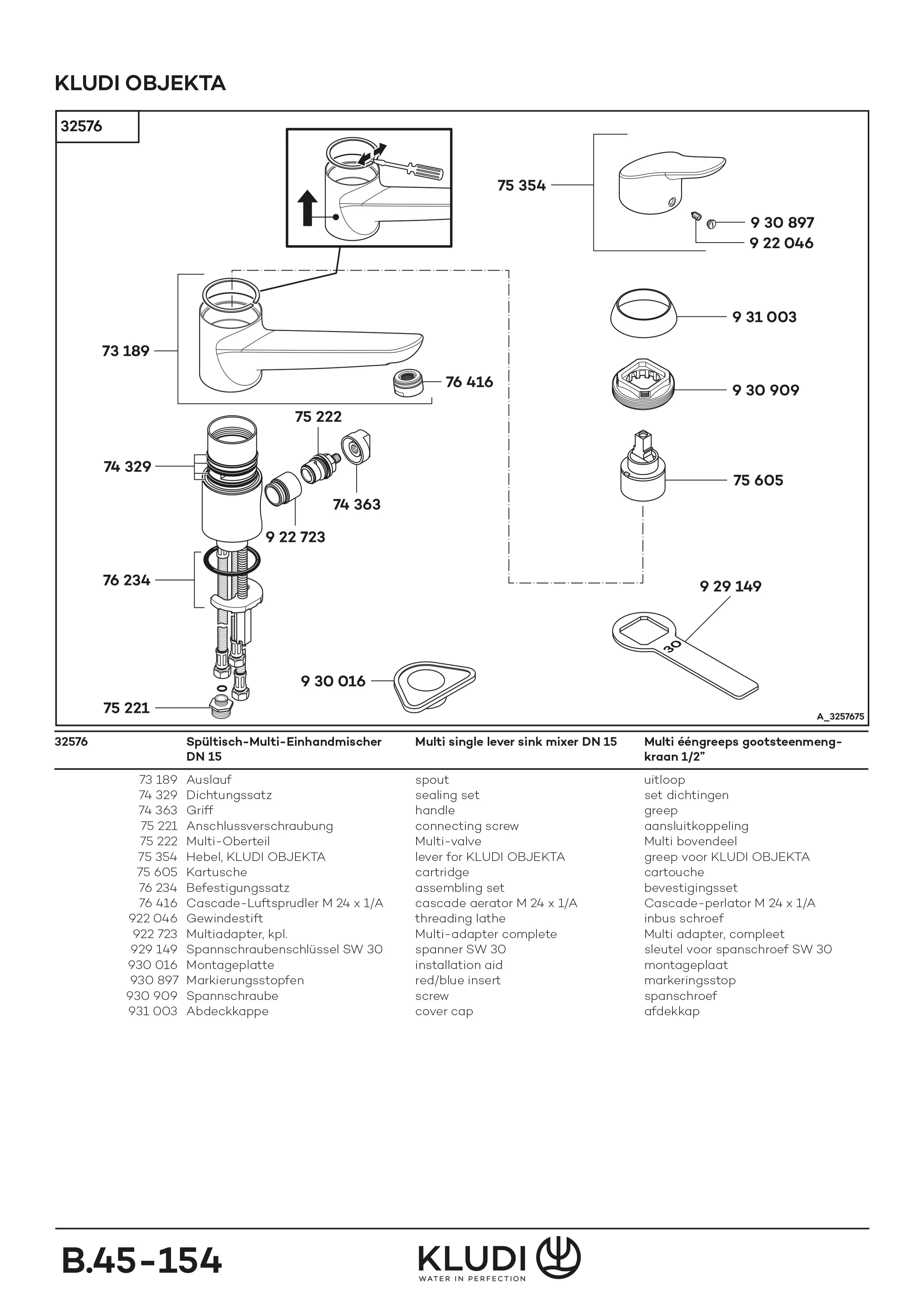 OBJEKTA SpültischMultiEHM DN 10 chrom OBJEKTA SpültischMultiEHM DN 10 chrom
