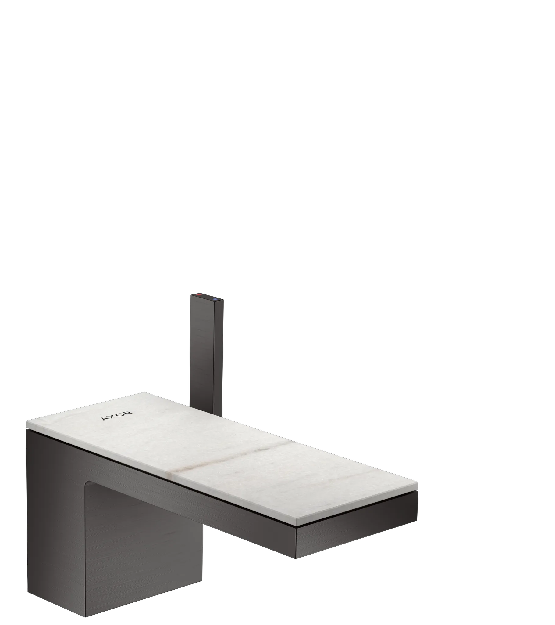 Hansgrohe AXOR MyEdition Mischer mit Platte 200 Marmor Lasa Covelano Vena Oro Hansgrohe AXOR MyEdition Mischer mit Platte 200 Marmor Lasa Covelano Vena Oro