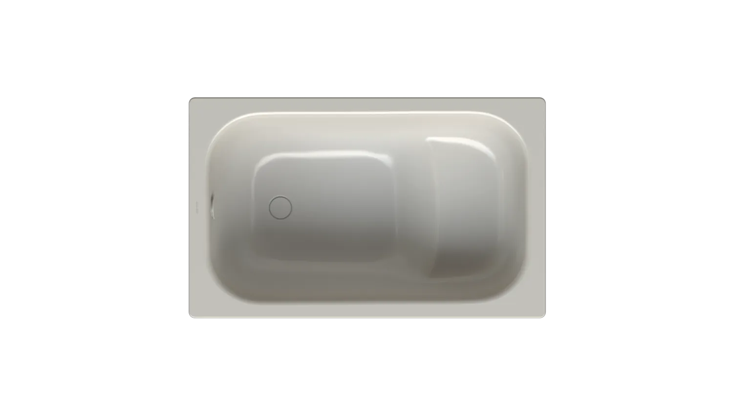 Bette Badewannen BW Sonstige - Rechteck Step Silver, 1180 x 730 mm, 420/30 mm, glasierter Titan-Stahl, 1-Sitzer, Einbau mit Unterbau Bette Badewannen BW Sonstige - Rechteck Step Silver, 1180 x 730 mm, 420/30 mm, glasierter Titan-Stahl, 1-Sitzer, Einbau mit Unterbau