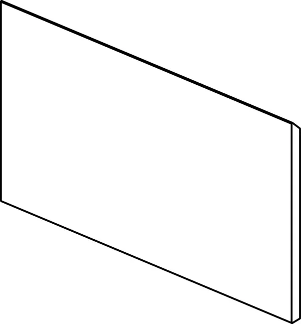 Ideal Standard Connect Air Schubladenfront, weiß glänzend und matt, für Waschtischunterschrank 585 mm