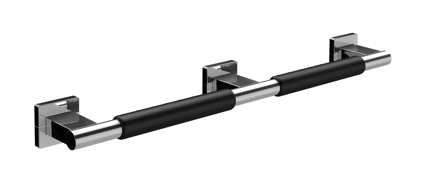 emco Haltegriff „system 2“ mit rutschhemmender Ummantelung in chrom / schwarz emco Haltegriff „system 2“ mit rutschhemmender Ummantelung in chrom / schwarz