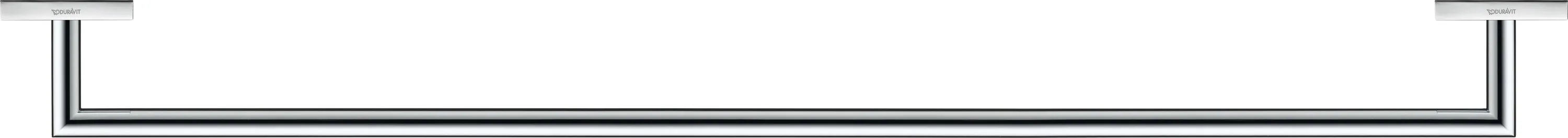 Duravit Badetuchhalter „Karree“, Befestigung sichtbar, 1-armig 80 cm Duravit Badetuchhalter „Karree“, Befestigung sichtbar, 1-armig 80 cm