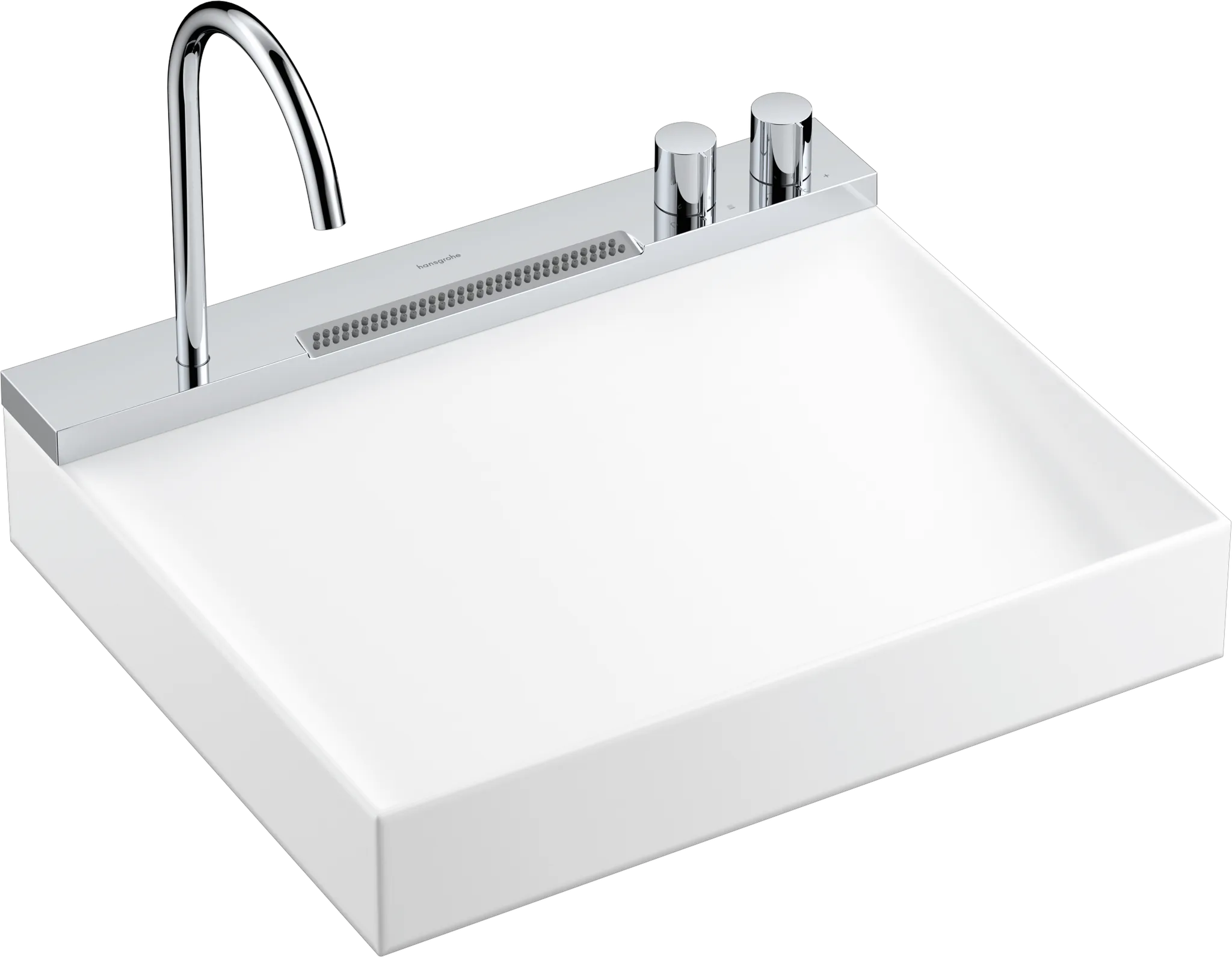 Hansgrohe Avalegra AquaUnit 580⁄475, Chrom Waschbecken und Armatur