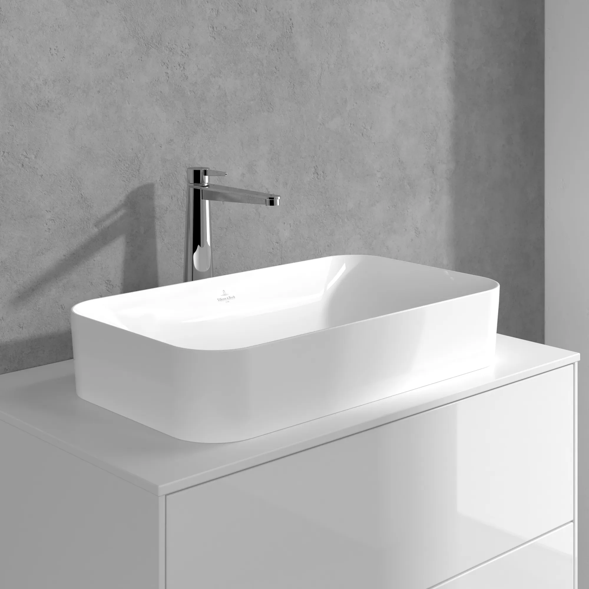 Villeroy & Boch Conum Einhebel-Waschtischarmatur erhöht TVW127005000, 49x278x215mm, Chrom Villeroy & Boch Conum Einhebel-Waschtischarmatur erhöht TVW127005000, 49x278x215mm, Chrom