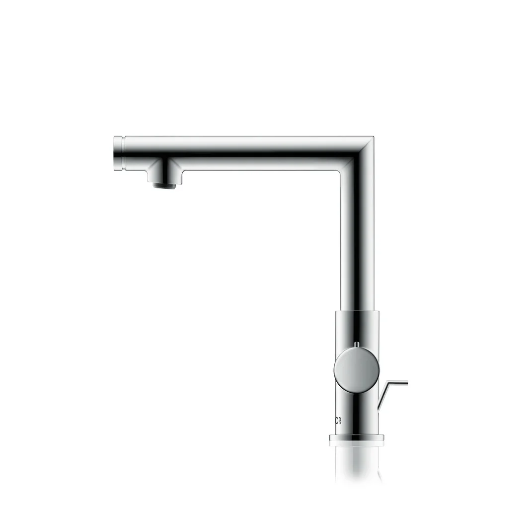 Hansgrohe AXOR Uno Select Waschtischmischer 45016XXX, Chrom, Ausladung 160 mm, Auslaufhöhe 219 mm, Zylindergriff, Schwenkbereich 110°, Normalstrahl, max. Durchflussmenge 5 l/min
