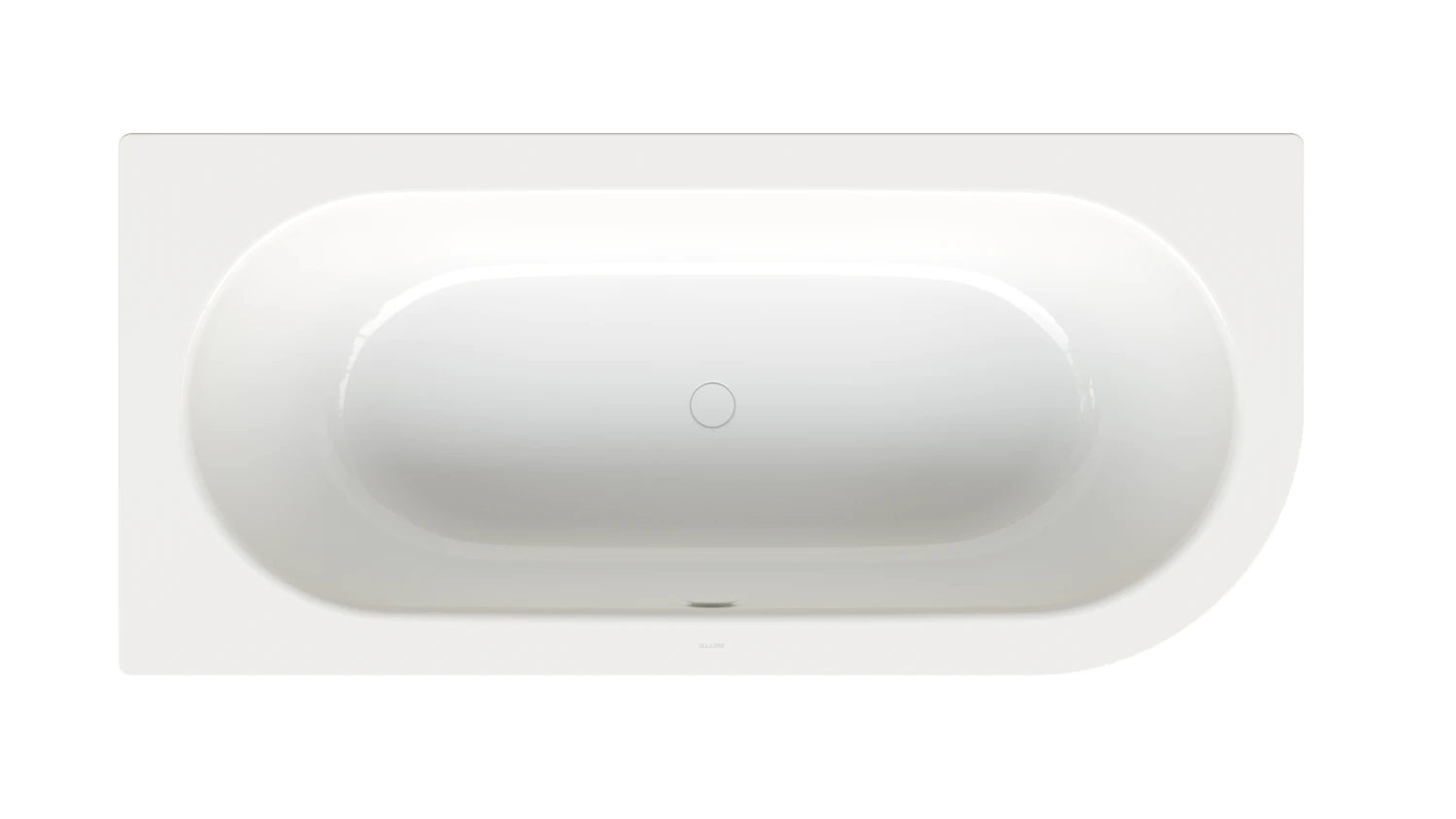 Bette rechteck Badewanne „BetteStarlet IV Silhouette“ 185 × 85 cm in Weiß