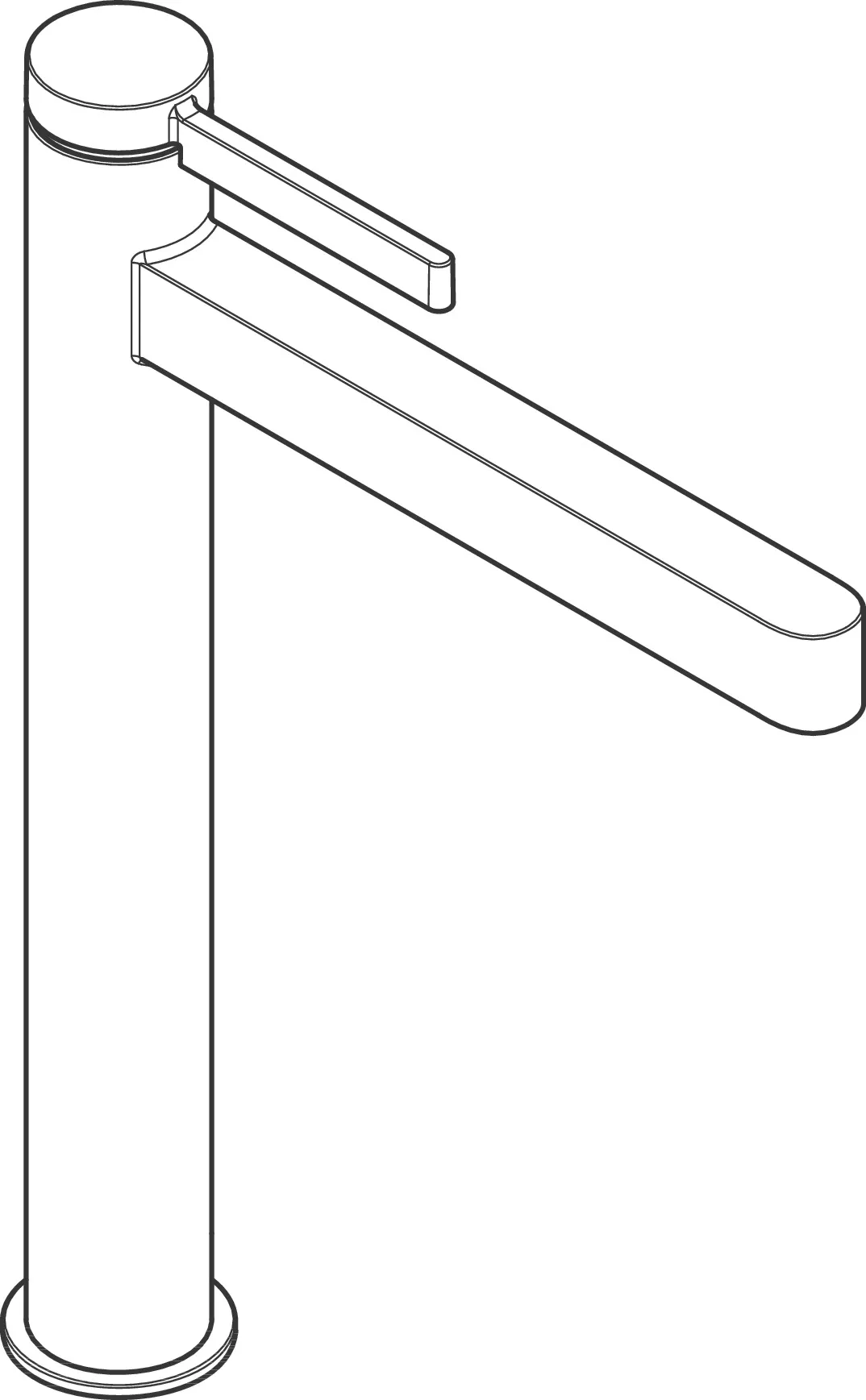 Finoris Einhebel-Waschtischmischer 260 CoolStart für Aufsatzwaschtische mit Push-Open Ablaufgarnitur, Chrom Finoris Einhebel-Waschtischmischer 260 CoolStart für Aufsatzwaschtische mit Push-Open Ablaufgarnitur, Chrom