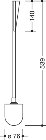 WC-Bürste Sys 800 K, Kst., signalweiß, Griffstück farb. anthrazitgrau WC-Bürste Sys 800 K, Kst., signalweiß, Griffstück farb. anthrazitgrau