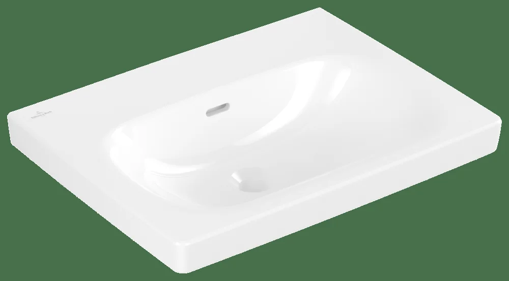 Villeroy & Boch Waschbecken Skyla 5A5162, 600x460mm, Rechteck, ÜL. Weiß