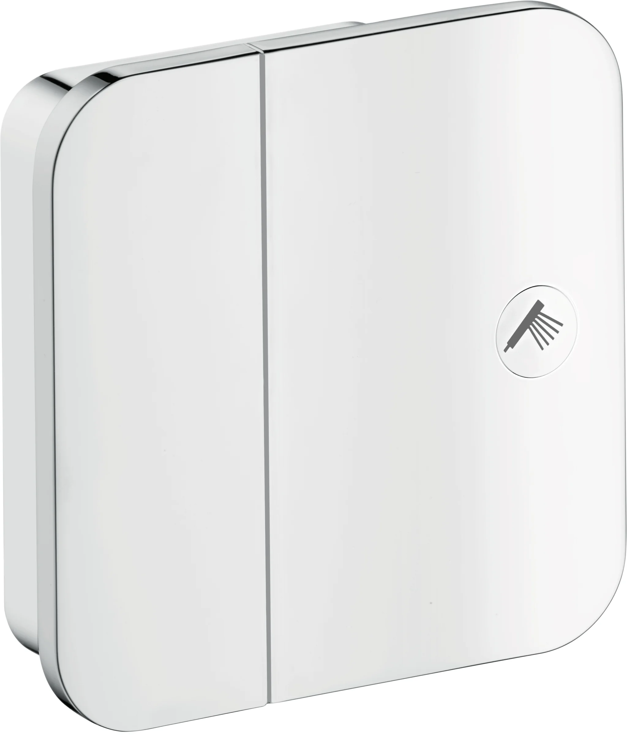 Hansgrohe AXOR One Absperrventil Unterputz, Chrom, DN15, Metall, 1 Verbraucher