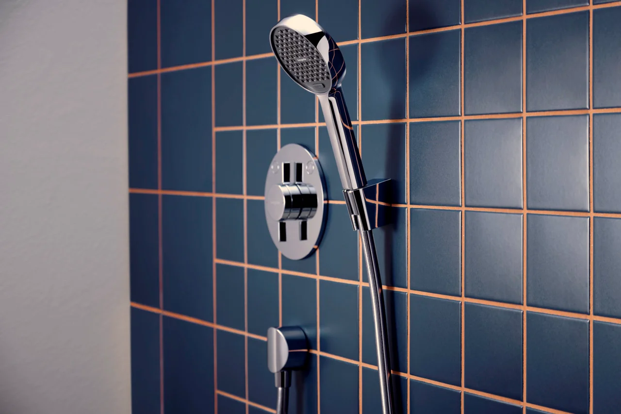 Hansgrohe Activera Select S Handbrause, Chrom, 95 mm Brausekopfgröße, Rain & ImpactRain Strahlarten, FlexPower Technologie, QuickClean+, für Durchlauferhitzer geeignet Hansgrohe Activera Select S Handbrause, Chrom, 95 mm Brausekopfgröße, Rain & ImpactRain Strahlarten, FlexPower Technologie, QuickClean+, für Durchlauferhitzer geeignet