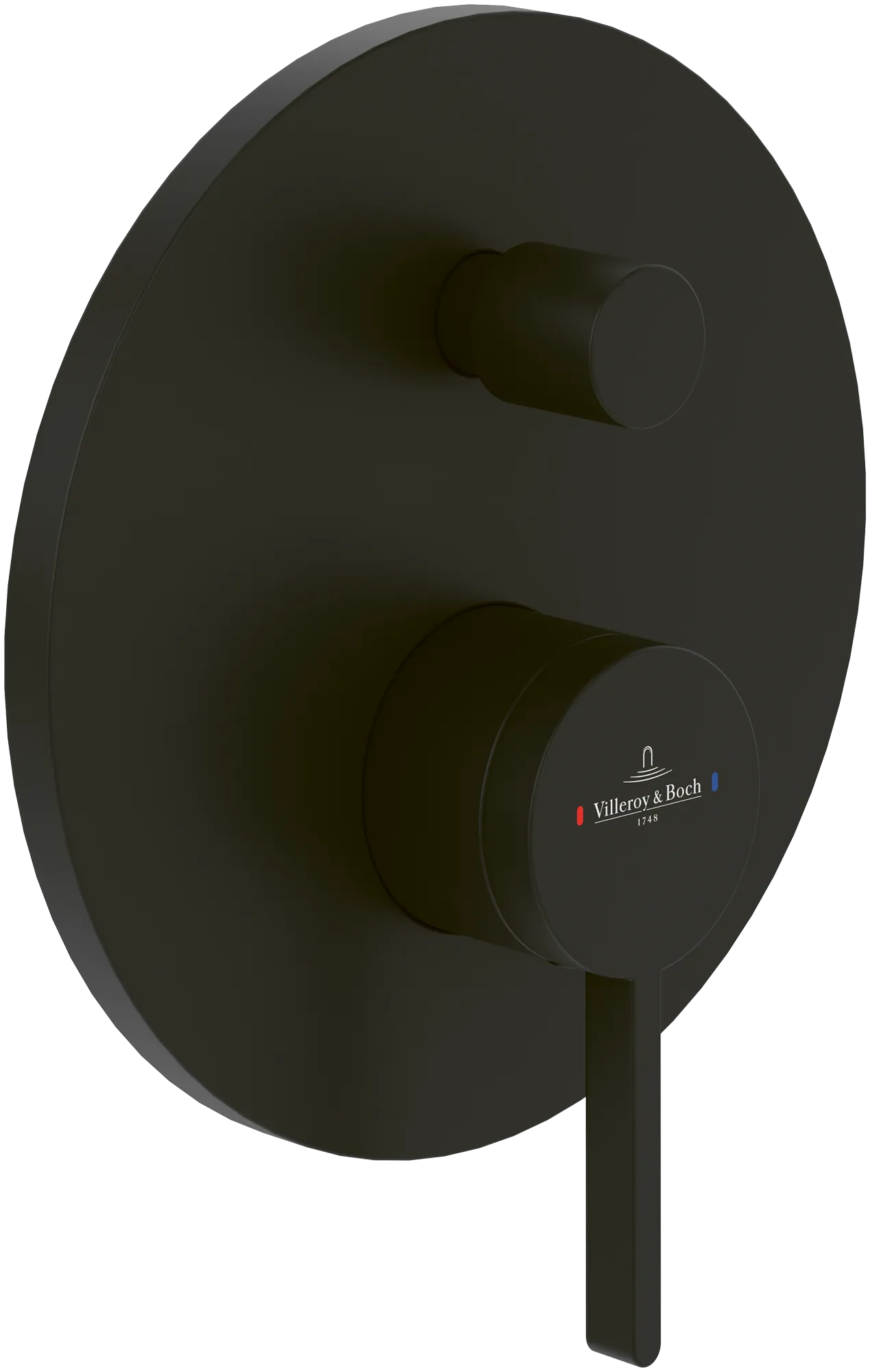 Einhand-Unterputz-Armatur „Dawn“ 4,6 cm in Matt Black Einhand-Unterputz-Armatur „Dawn“ 4,6 cm in Matt Black