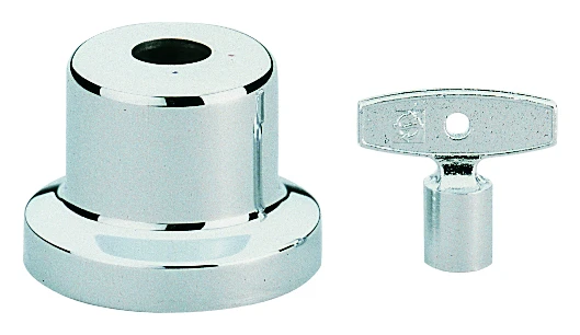 GROHE Kappe 06466 mit Steckschlüssel für Lahrer Thermostate DN25/32 chrom