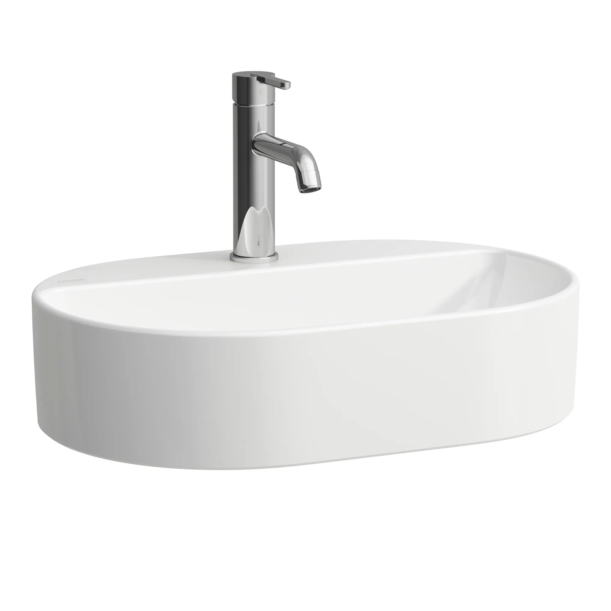 Waschtisch-Schale SAVOY 380x550x155 oval mit Hahnlochbank mit Hahnloch mit Überlauf weiß Waschtisch-Schale SAVOY 380x550x155 oval mit Hahnlochbank mit Hahnloch mit Überlauf weiß