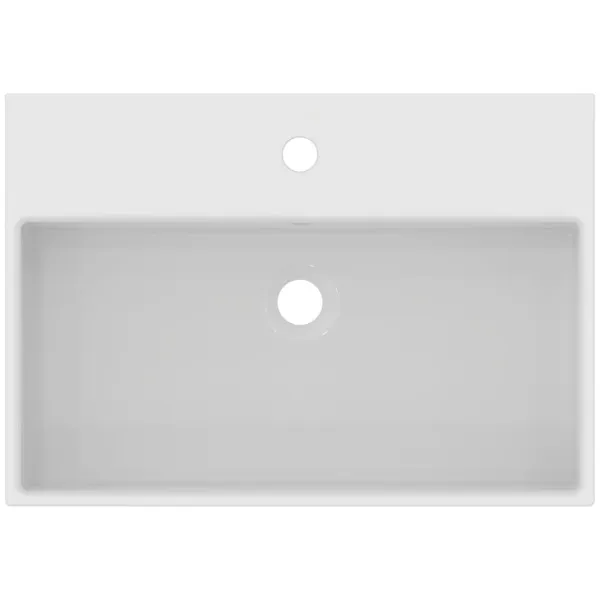 Waschbecken „Strada“ 60 × 42 × 14,5 cm, Hahnlochposition mittig Waschbecken „Strada“ 60 × 42 × 14,5 cm, Hahnlochposition mittig