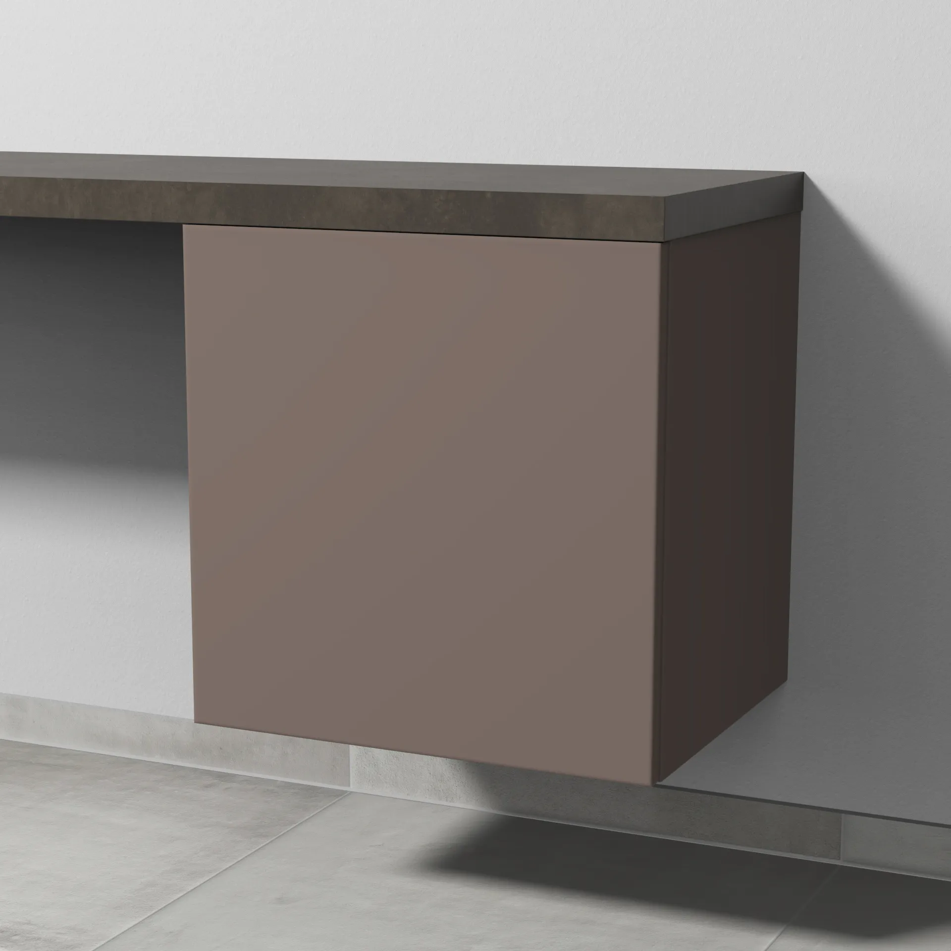 Sanipa Anbauschrank „2morrow“ 500 × 510 × 420 mm in Taupe (matt)
