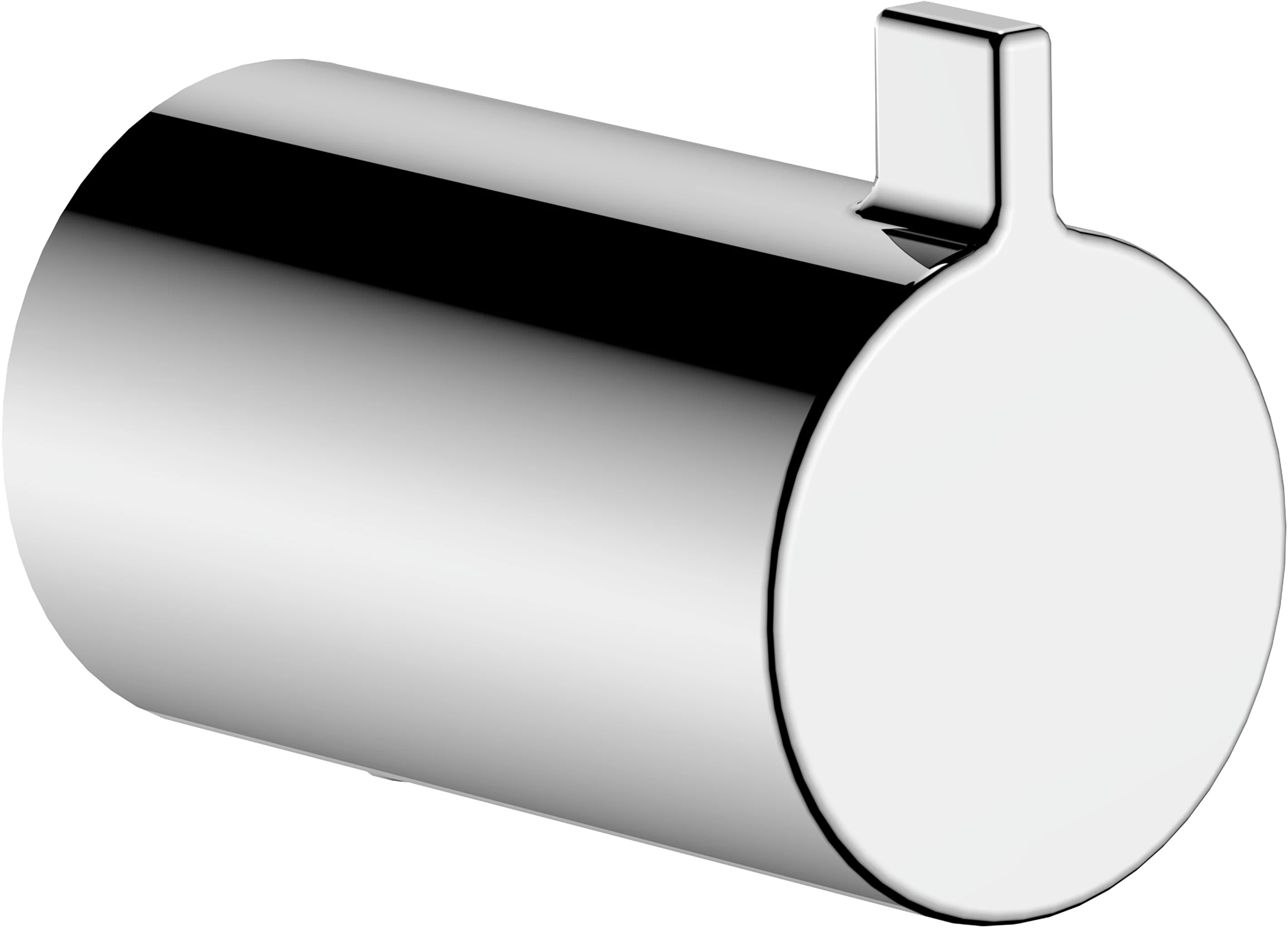 Hansgrohe AddStoris S Handtuchhaken chrom, Wandmontage, Metall, verdeckte Befestigung, Bohrloch-Durchmesser 6 mm