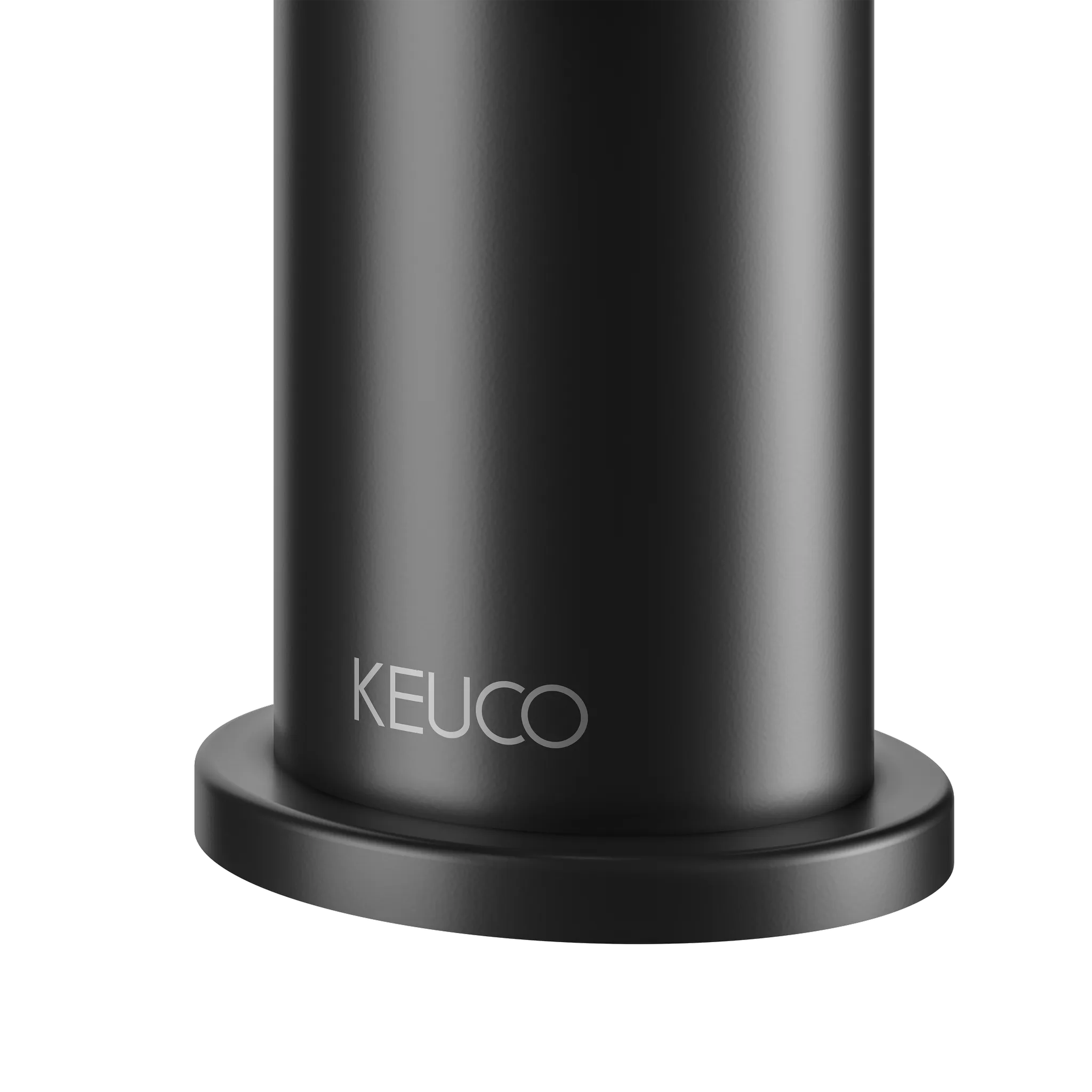 IXMO 59509371000 Einhebel-Bidetmischer mit Zugstangen-Ablaufgarnitur IXMO Pure, Rosette rund/eckig schwarz