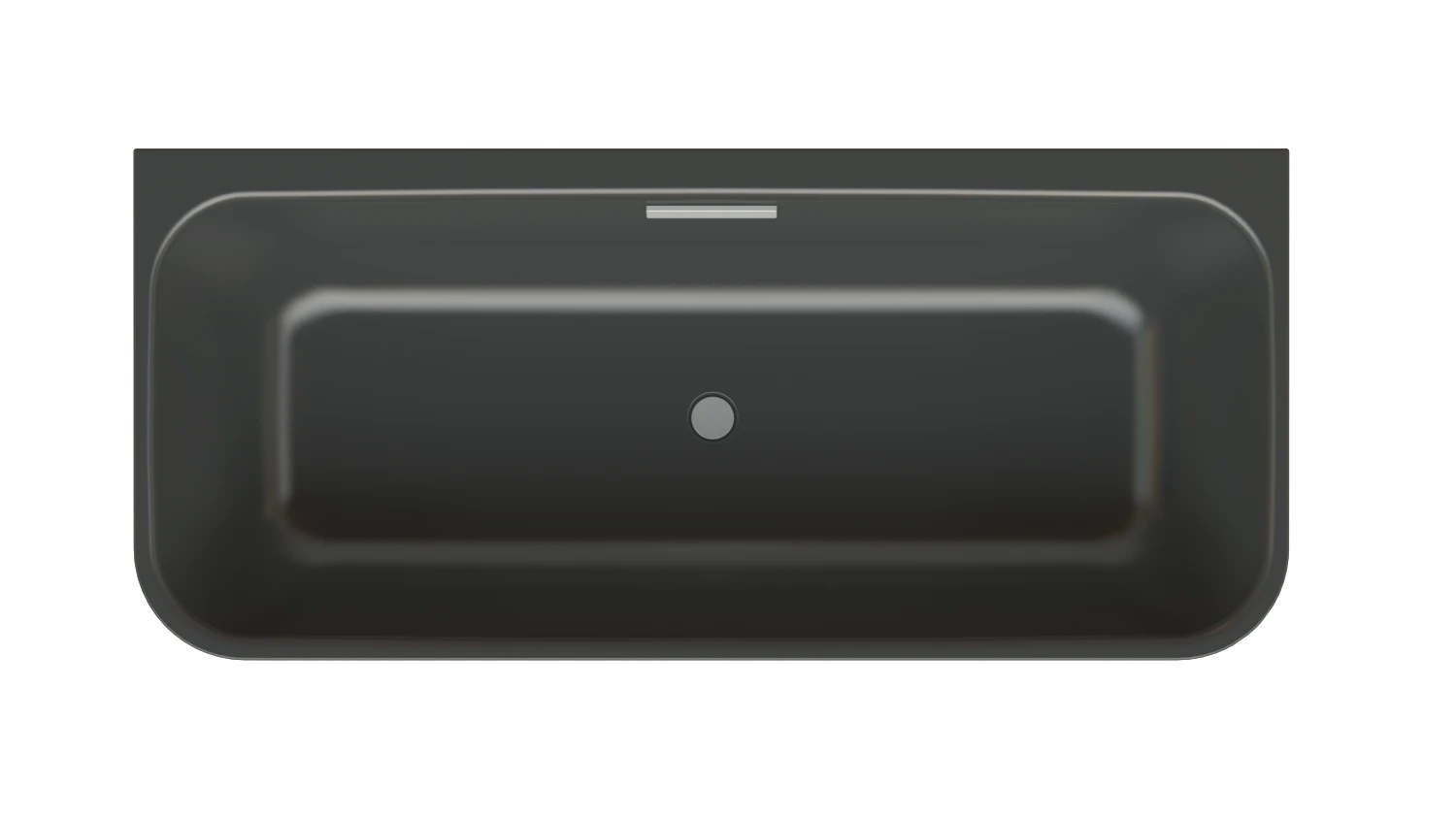 Bette rechteck Badewanne „BetteArt“ 180,5 × 80 cm in Ebony Bette rechteck Badewanne „BetteArt“ 180,5 × 80 cm in Ebony