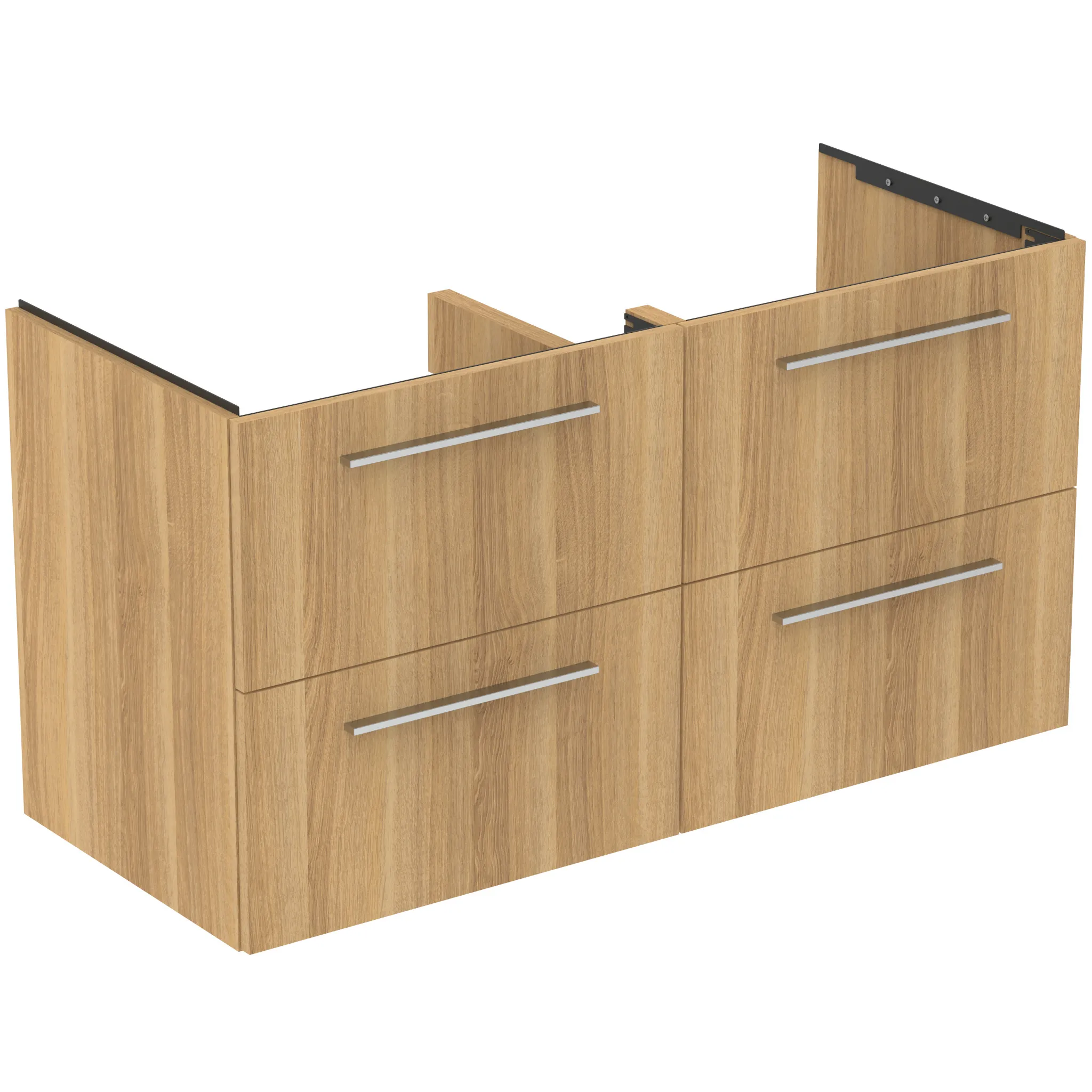 Ideal Standard Waschtischunterschrank „i.lifeB“ 120 × 63 × 50,5 cm Eiche Natur