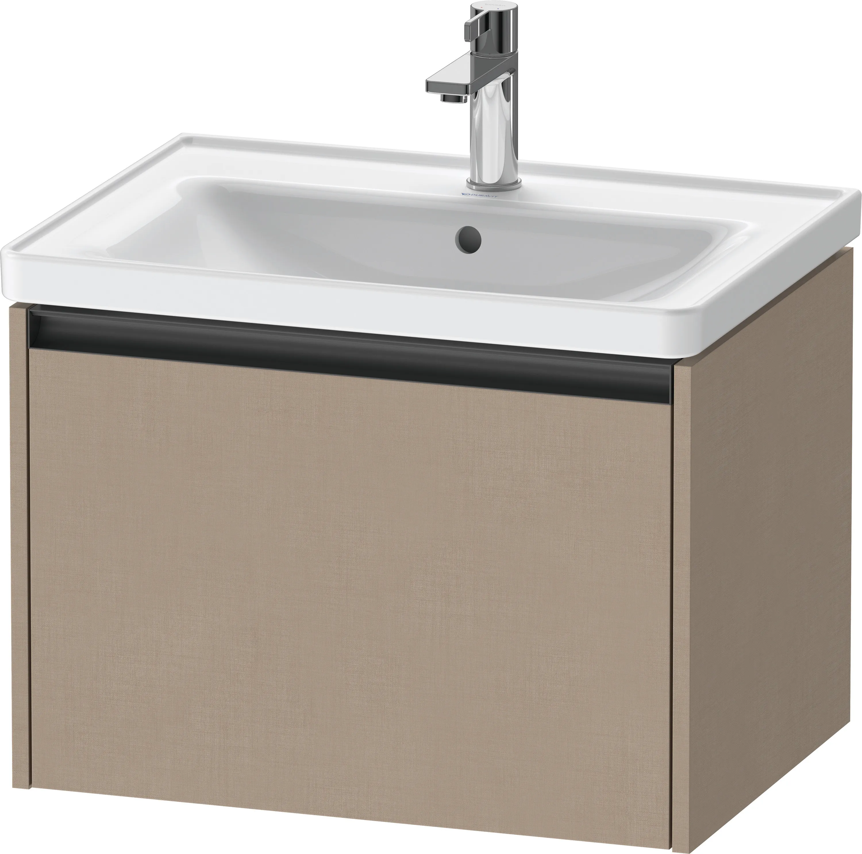 Duravit Waschtischunterschrank wandhängend „Ketho.2“ 63,4 × 44 × 45,5 cm Leinen
