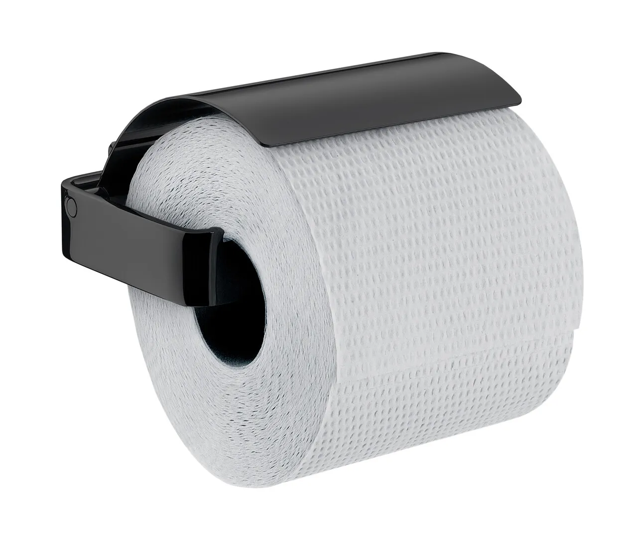 loft Papierhalter mit Deckel schwarz