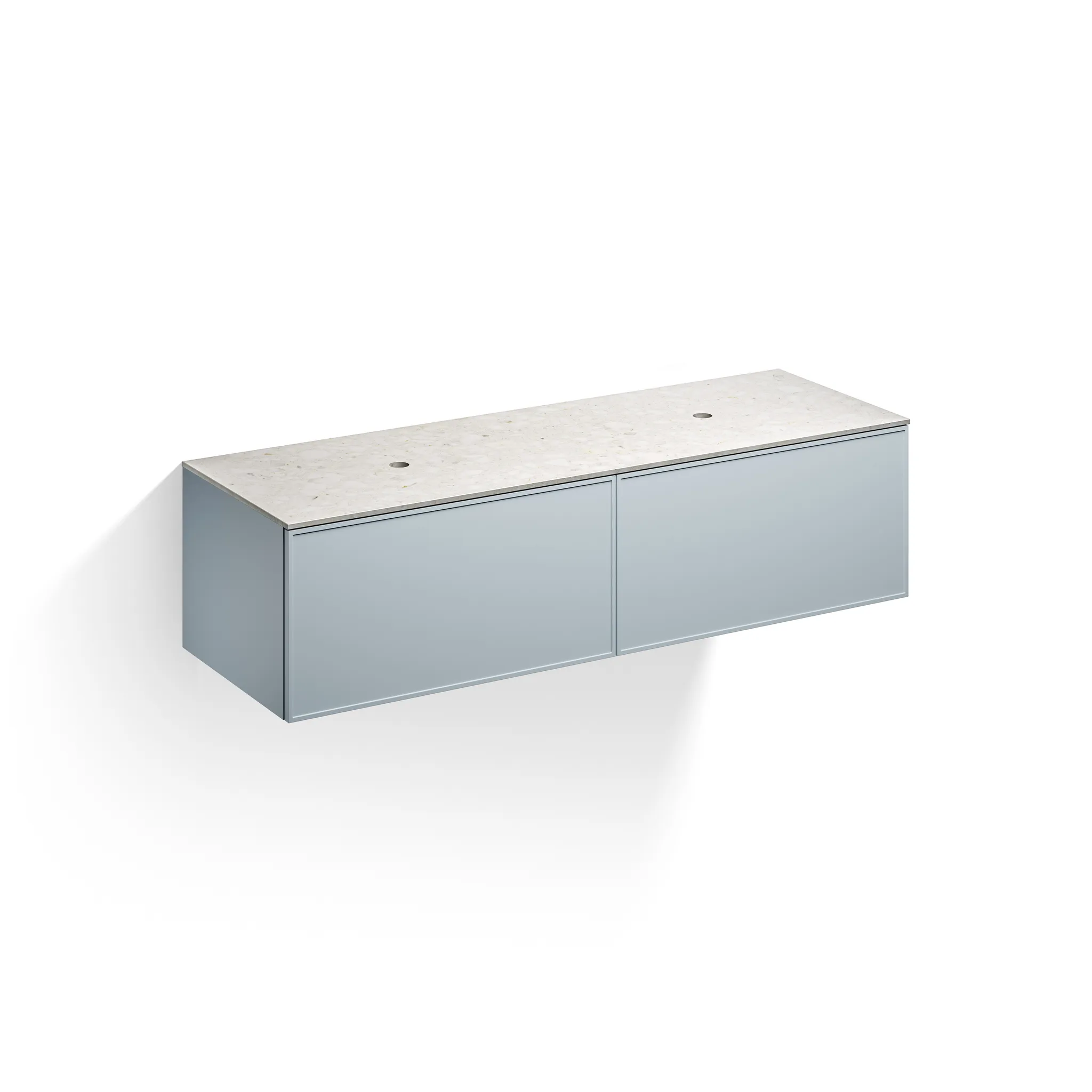 Alape Möbelmodul Arkta 1600x400 Neolith Silk/Türkisgrau