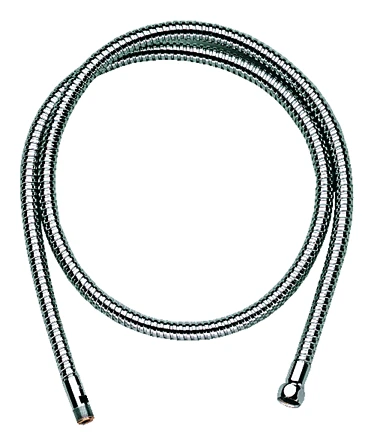 Brauseschlauch G1/2″ M15 × 1 28112, für Spültischbatterien, 1.500 mm, M 15 × 1 × 3/8″ Mutter, chrom