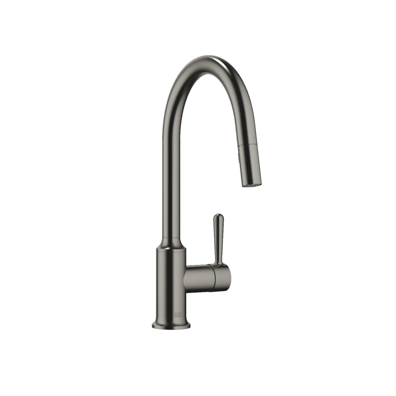 Dornbracht VAIA Einhebelmischer Pull-down mit Brausefunktion - Dark Platinum gebürstet