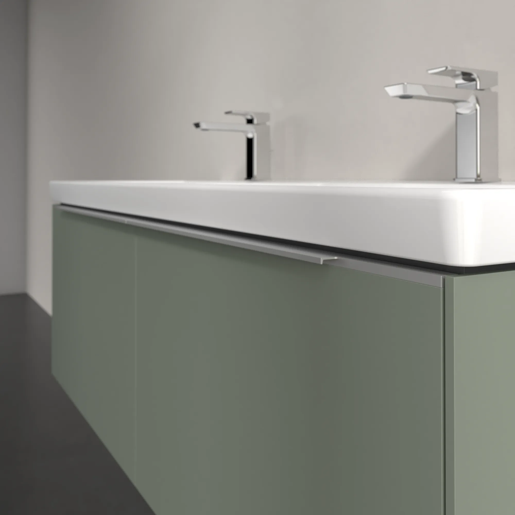 Villeroy & Boch Subway 3.0 Waschbeckenunterschrank C56700 Soft Green