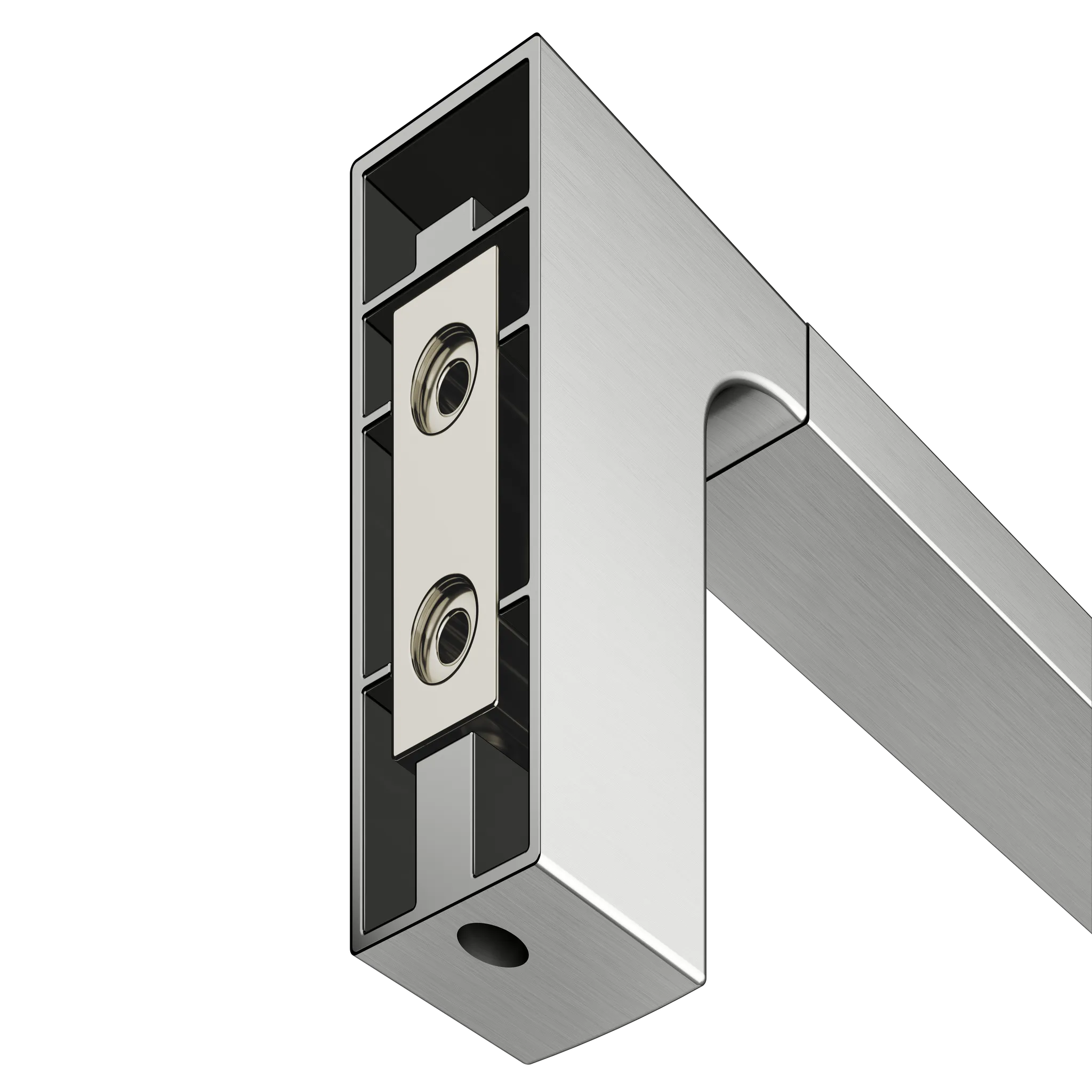 KEUCO EDITION 11 Handtuchhalter 1-armig 450 mm Edelstahl-finish