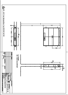 Villeroy & Boch Unterputz-Spiegelschrank „My View-In“ 80,1 × 74,7 × 10,7 × 10,7 cm
