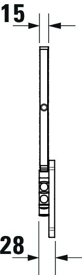 Duravit Kosmetikspiegel „D-Code“ in chrom Duravit Kosmetikspiegel „D-Code“ in chrom