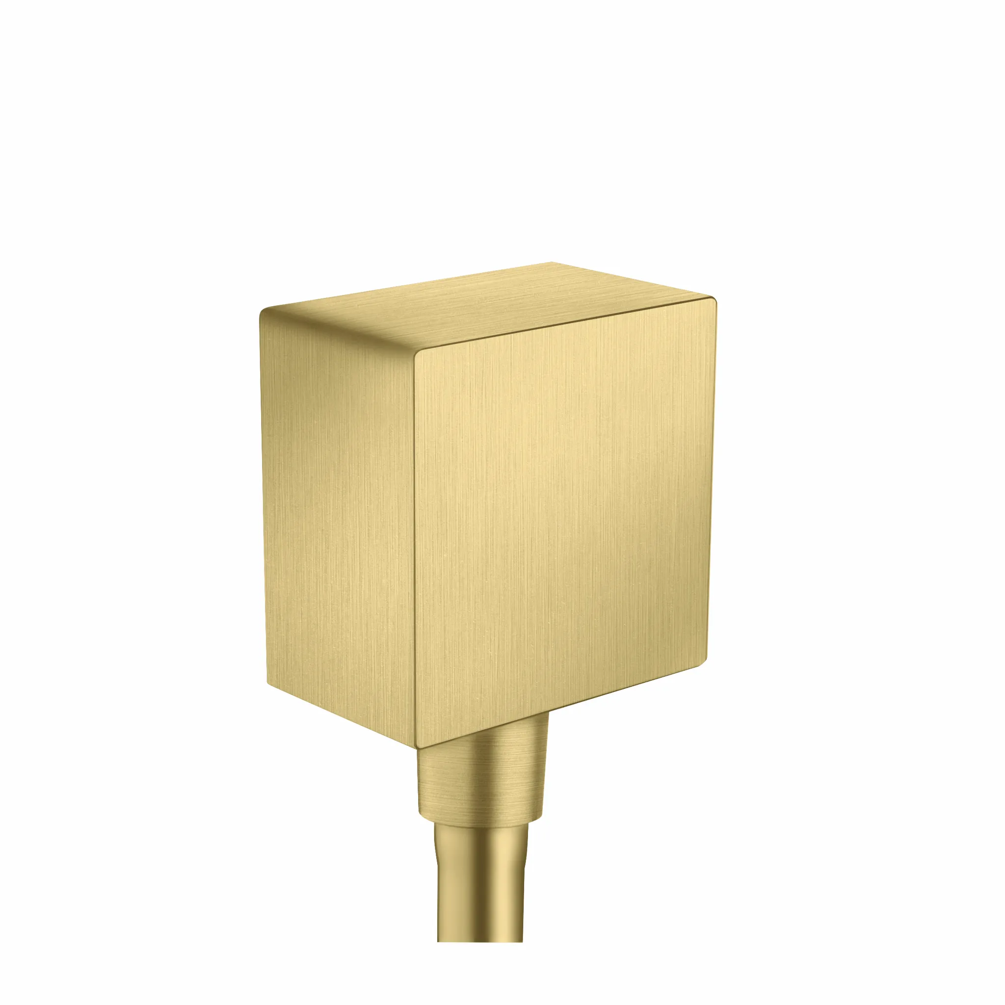 Hansgrohe AXOR ShowerSolutions Wandanschluss eckig, Brushed Brass Hansgrohe AXOR ShowerSolutions Wandanschluss eckig, Brushed Brass