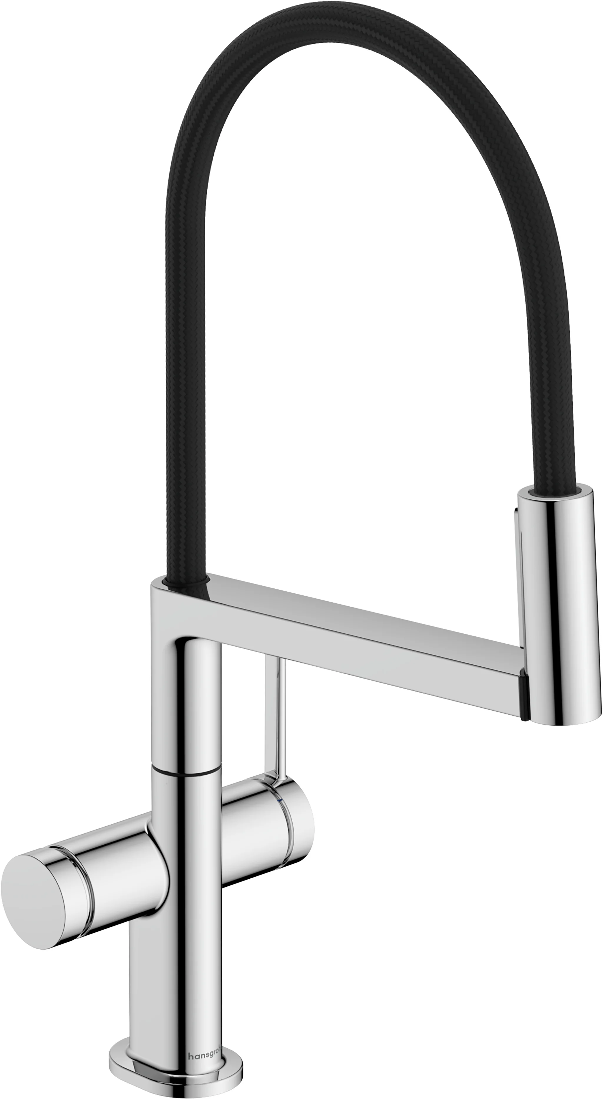 Hansgrohe Talis Select M54 PowderSpray Einhebel-Küchenmischer Semi-Pro, 3jet, Chrom