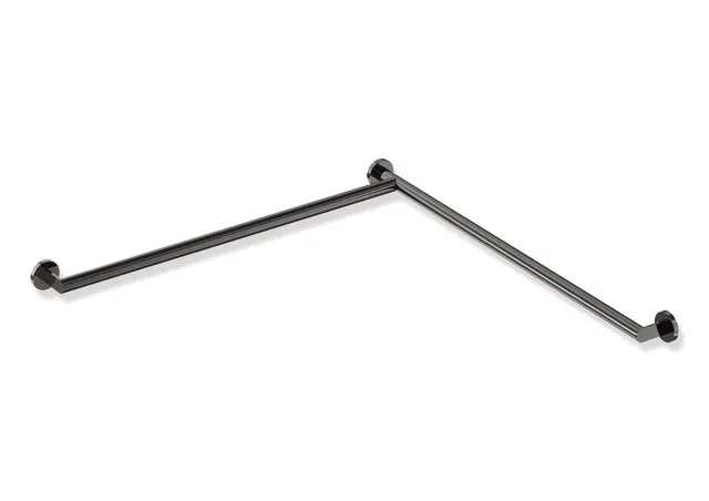 HEWI System 900 Duschhandlauf, Edelstahl, PVD, links, 965 mm