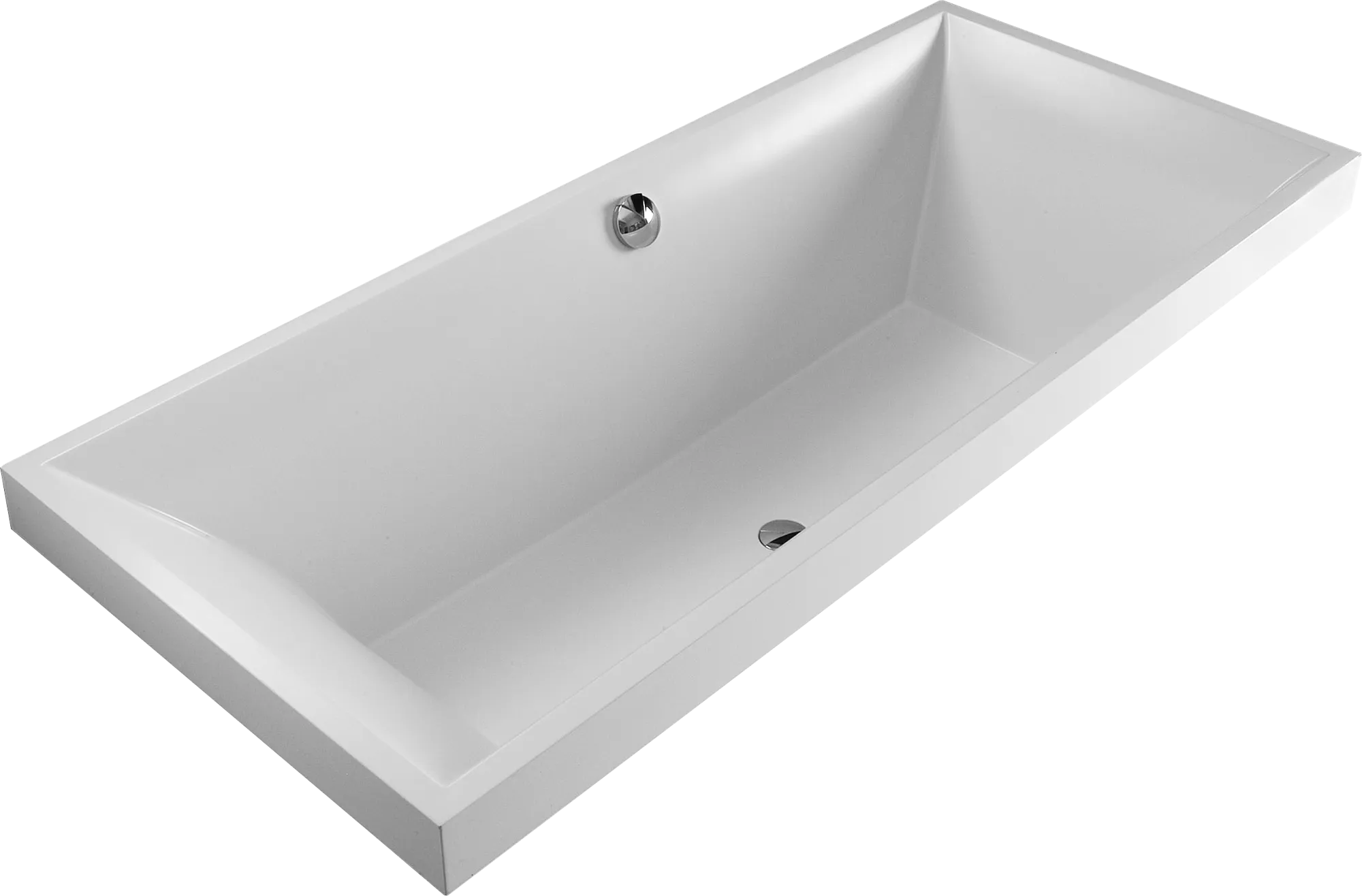 Villeroy & Boch Badewanne „Squaro“ rechteck 180 × 80 cm, Mittelablauf in Weiß Alpin Villeroy & Boch Badewanne „Squaro“ rechteck 180 × 80 cm, Mittelablauf in Weiß Alpin