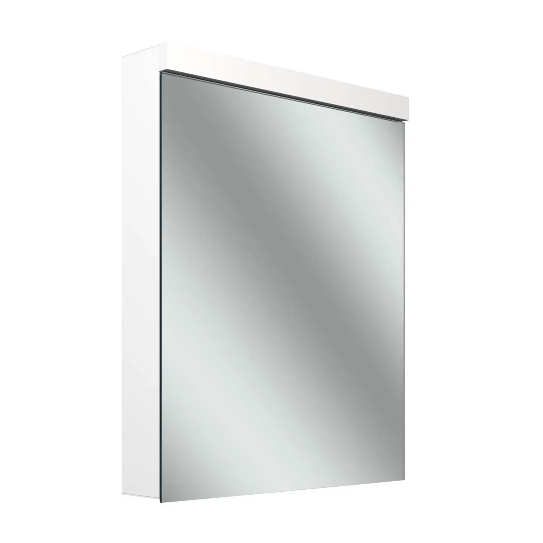 Schneider Spiegelschrank LOW plus LED LOP 60/1/LED/R, 595x747x133 mm, weiß Schneider Spiegelschrank LOW plus LED LOP 60/1/LED/R, 595x747x133 mm, weiß